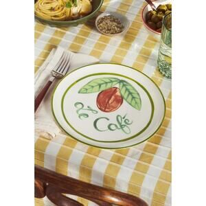 Anthropologie Harlie Brown Studio Belle Journée Dessert Plate “ LE CAFE”